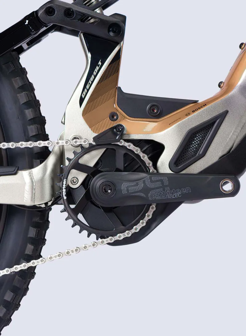 Lapierre Overvolt AM 6.6 Electric Mountain Bike Silver/Bronze-7